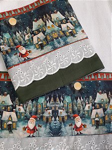 Pano de copa Cidade do Papai Noel