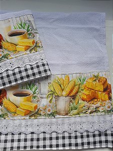 Pano de copa Bolo de Milho 006