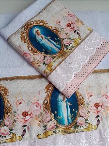 Pano de copa Nossa Senhora de Fátima