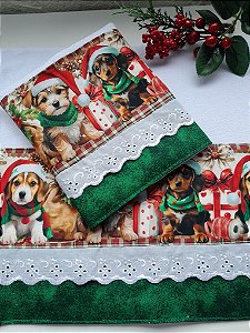 Pano de copa Pet 002 (Natal)