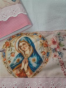 Pano de copa Santo terço