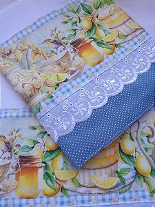 Pano de copa Bolo de limão (Premium)