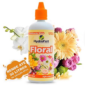 Fertilizante Líquido Floral para Orquídeas e Flores Hydrofert 110ml