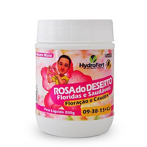 Fertilizante Rosa do Deserto Floração e Caudex - Linha Leudo Jr. - Hydrofert