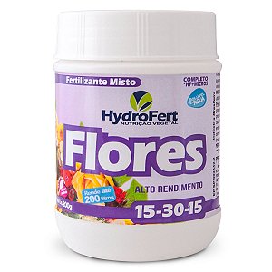 Fertilizante NPK Flores 15-30-15+Boro e Zinco - 200g