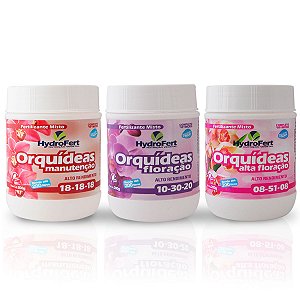 Kit Orquídeas Florações Exuberantes - Hydrofert