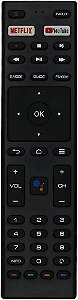 Controle remoto para Smart TV JVC