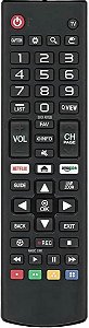 LG Controle Remoto para Smart TV LG Akb75095315 - Akb75375604 - Akb75455401 - AKB75095307 - Akb75675304