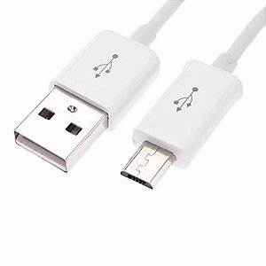 Cabo V8 Micro USB Para toda linha Samsung Galaxy - 1 Metro