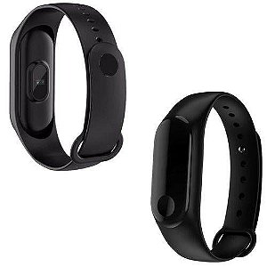 Relógio Pulseira Inteligente Smartwatch M3 Monitor Cardíaco e Pedômetro Fitness