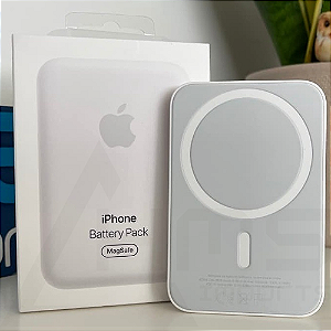 Apple Carregador Portátil Magsafe Por Indução Sem Fio para iPhone 12, iPhone 13, iPhone 14, Iphone 15, 15 Plus, 15 Pro e 15 Pro Max