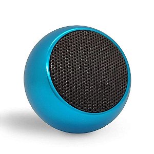 Mini Bolinha Bluetooth M3 Caixinha de Som Portátil 3W - Azul