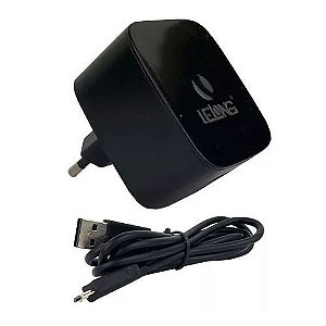 Carregador de Viagem Lelong LE-200 Turbo 15W 3A com Cabo Micro USB pra Xiaomi, Samsung, Motorola