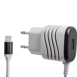 Carregador Duplo Inova Turbo CAR-7126 5V 2.1A para Iphone Apple 5, 6, 7, 8 e X com Cabo Lightning de 1.2m