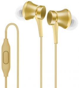 Fone de ouvido Xiaomi MI Piston 3 In Ear Basic Style - Dourado
