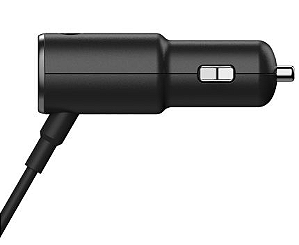 Carregador Veicular Motorola Turbo Power 25W Micro Usb  E Saída