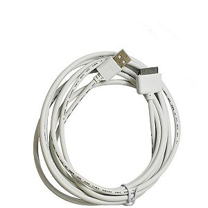 Cabo de Dados USB de 3 Metros Inova para iPhone 3 e 4