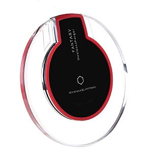 Carregador de Celular Wireless Sem Fio Fantasy + Receptor Qi de Carga para Iphone 5, Iphone 6 e Iphone 7