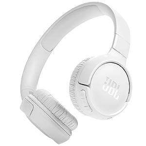 Fone de Ouvido Sem Fio JBL Tune 520BT, Bluetooth, com Microfone, Branco