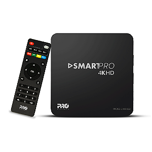 Smart Box Pro Eletronic Android TV 4K, PROSB-2000/2GB Preto