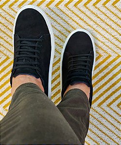 Sapato Matte Black em Couro Legítimo