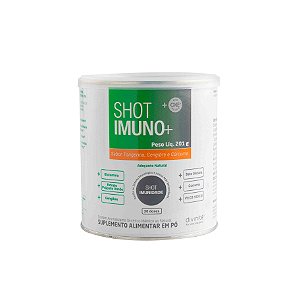 Shot Imuno+ Sabor Tangerina, Gengibre e Curcuma - Lata 201g