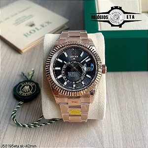 ROLEX SKY-DWELLER ROSÊ ETA J58195