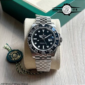 ROLEX GMT MASTER II JUBILEU ETA 3186ew