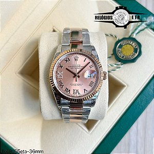 ROLEX DATEJUST ETA JK48165 MISTO FEMININO