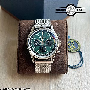 BREITLING TOP TIME GREEN ETA 7750bl