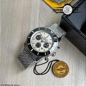 BREITLING SUPEROCEAN ETA BRANCO