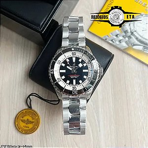 BREITLING SUPEROCEAN ETA PRETO E BRANCO