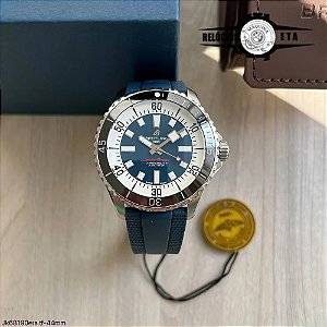 BREITLING SUPEROCEAN ETA AZUL E BRANCO