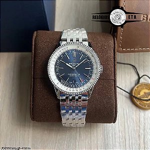 BREITLING NAVITIMER ETA BLUE JK58150