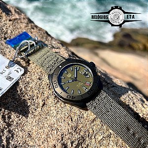 TAG HEUER AQUARECER CALIBRE 5 MILITAR ETA JK48175