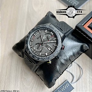TAG HEUER CARRERA 01 BLACK ETA SILICONE