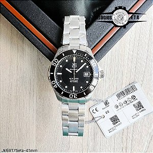 TAG HEUER CALIBRE 5 ETA AÇO PRETO
