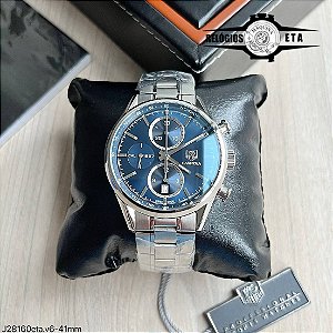 TAG HEUER CARRERA 1887 ETA AZUL