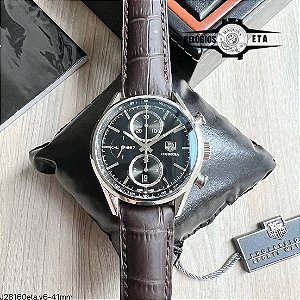 TAG HEUER CARRERA 1887 ETA COURO