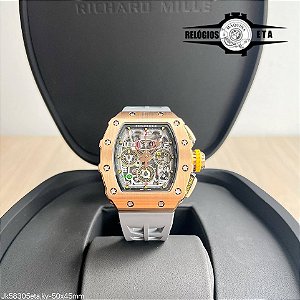 RICHARD MILLE FELIPE MASSA ROSÊ E CINZA ETA JK58305