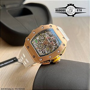 RICHARD MILLE FELIPE MASSA WHITE ROSÊ ETA J68300kv