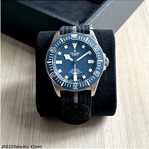 SUPER CLONE MÁQUINA ETA – TUDOR PELAGOS AZUL NYLON 42MM