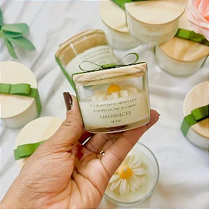 Vela Aromática com Margarida 120g
