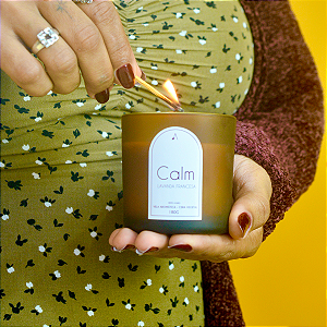 Vela Lavanda Francesa – 180g (Calm)