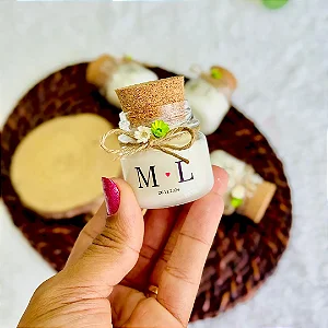 Lembrança Personalizada Casamento - 40g Rolha