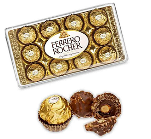 Chocolate Ferrero Rocher Com 12 Unidades