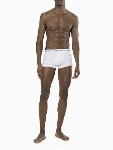 Cuecas Calvin Klein Trunk Modern Cotton Branca Pack 2UN - Compre Agora