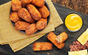 Croquete de mandioca com carne seca 380g