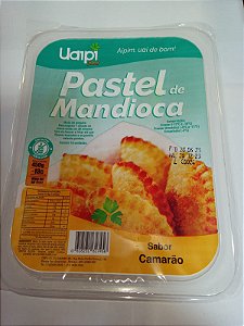 Pastel de Mandioca recheio de Camarão - Sem Glúten 450 g
