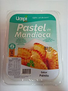 Pastel de Mandioca recheio de Palmito - Sem Glúten 450 g